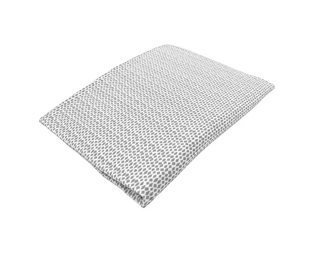 Cearceaf Little Geometry, cu elastic, din bumbac , 70x110 cm