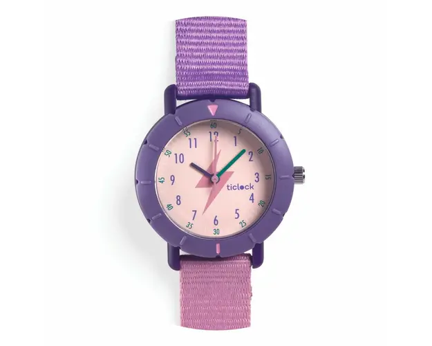 Ceas de mana Purple Flash, Djeco