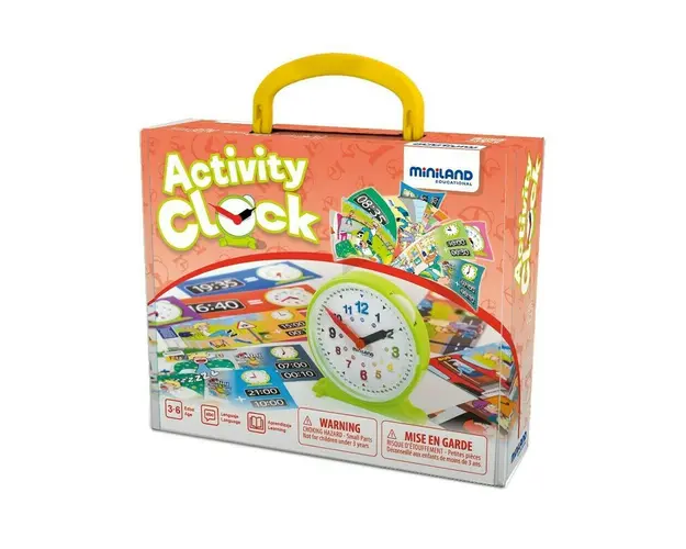 Miniland - Jucarie cu activitati Ceas educativ