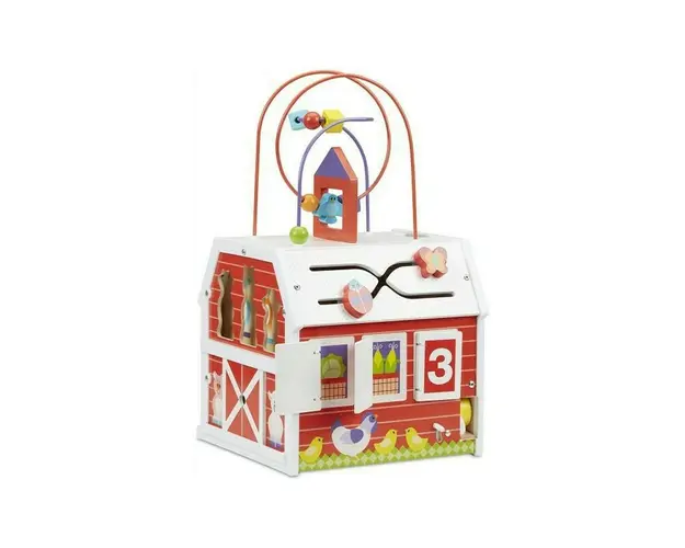 Melissa & Doug - Jucarie motrica Centru de joaca Ferma cu activitati