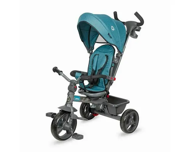 Coccolle - Tricicleta multifunctionala Primo, Turquoise Tide