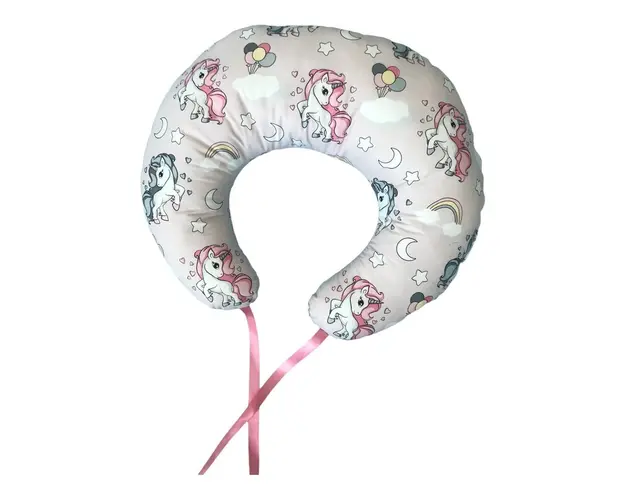Colac perna de alaptat 3 in 1 Unicorni