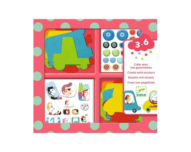 Djeco - Colaje masini