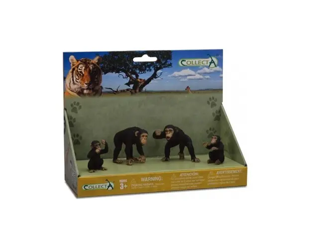 Collecta - Figurina Familia Cimpanzeilor