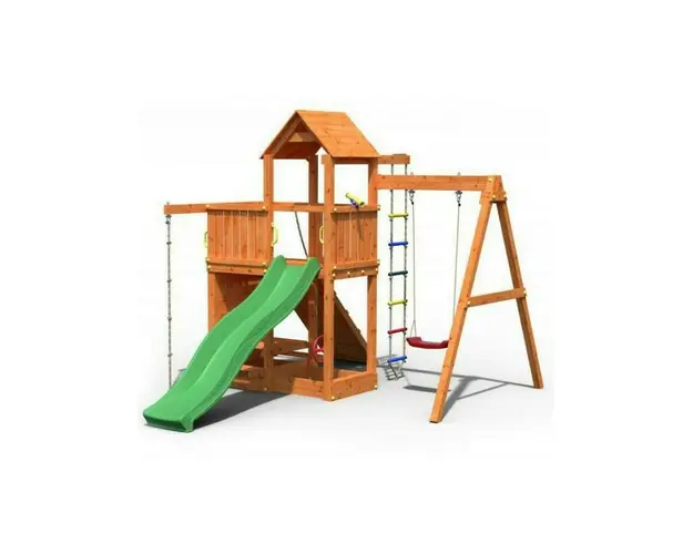 Fungoo - Complex joaca din lemn 7in1 Activer