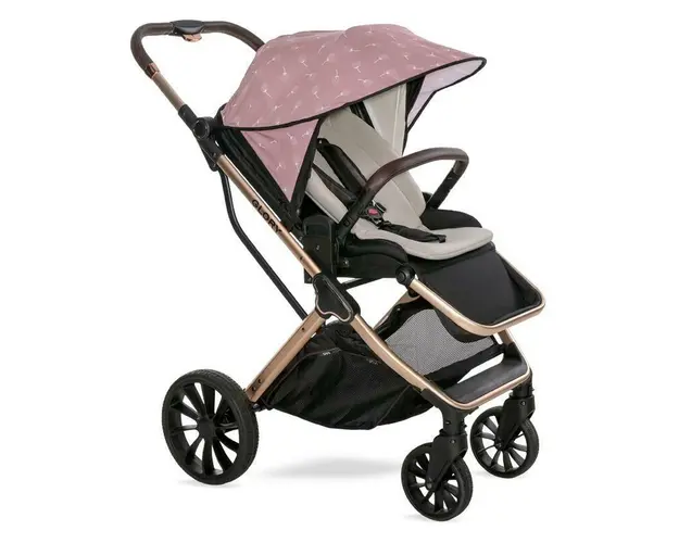 Copertina pentru carucior, model universal, protectie solara, Mellow Rose Floral
