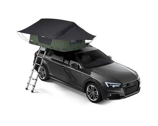 Cort auto cu prindere pe plafon, Thule, Foothill, 2 persoane, Agave Green