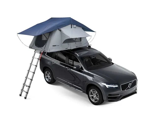 Cort auto cu prindere pe plafon, Thule, Kukenam, 3 persoane, Haze Gray