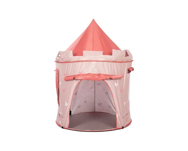 Cort de joaca pentru copii, roz piersica, MAMAMEMO