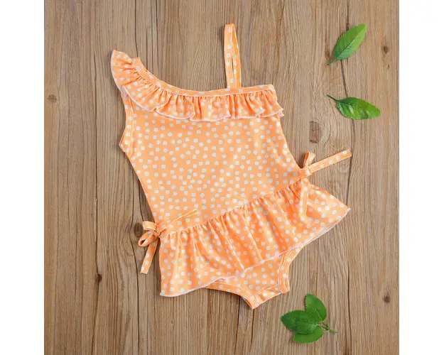 Costum de baie Galben cu buline Drool (Marime: 100)