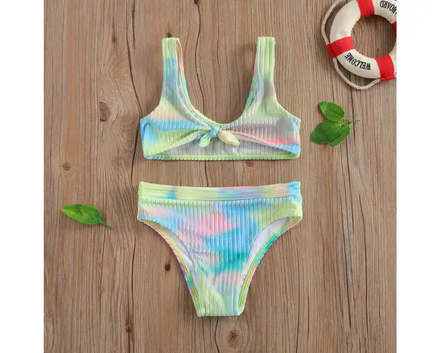 Costum de baie Multicolor din 2 piese Drool (Marime: 160)