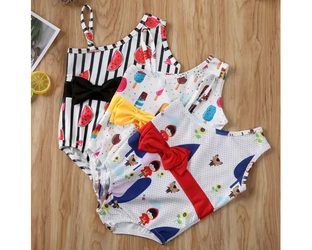 Costum de baie Summer Drool (Marime: 100, Model: Scufita rosie)