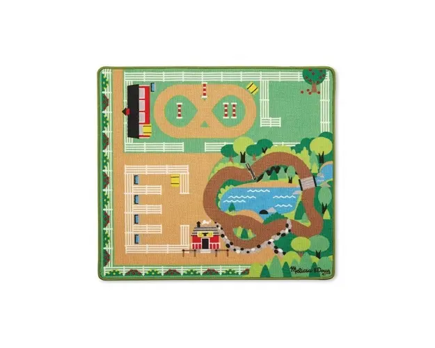 Melissa & Doug - Covor De Joaca Ferma Calutilor