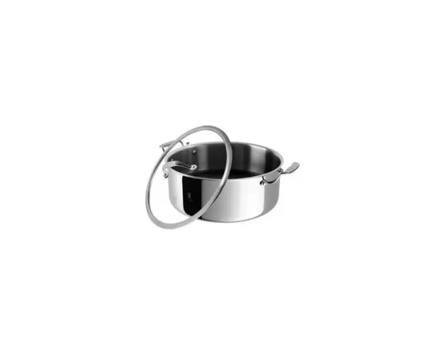 Cratita inox, cu capac de 28 CM, Berlinger Haus, BH 8510