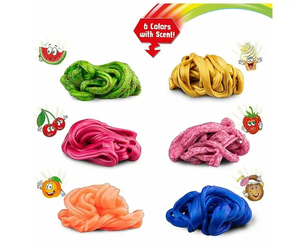 Craze - Plastilina 70 Grame - Fructe - 6 Modele Diferite