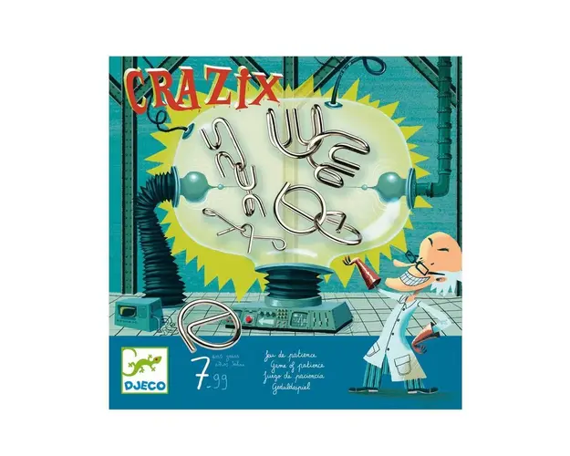 Djeco - Jocuri metalice de logica Crazix