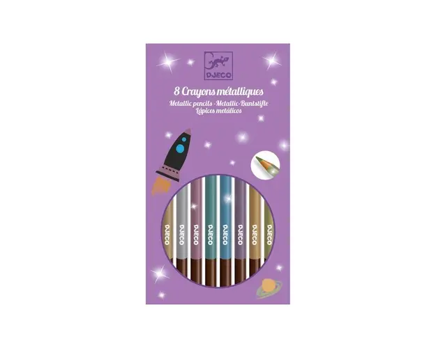 Djeco - Creioane metalice