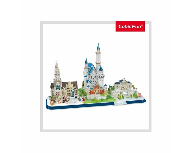 Cubic Fun - Puzzle 3D Bavaria 178 Piese