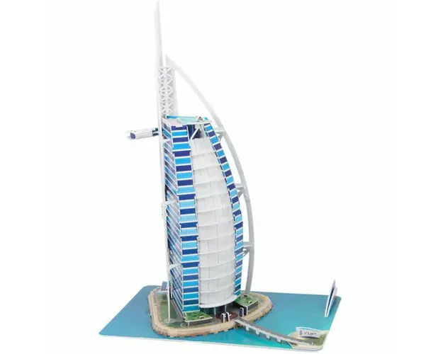 Cubic fun - Puzzle 3D Burj Al Arab (Nivel Complex 101 Piese)