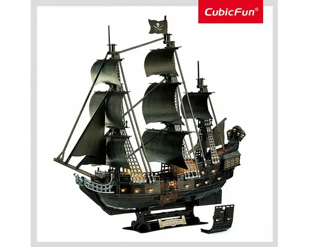 Cubic Fun - Puzzle 3D Led Nava Queen Anne 293 Piese