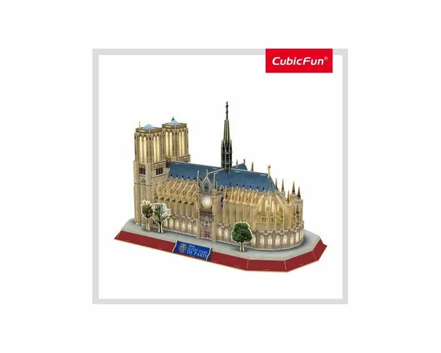 Cubic Fun - Puzzle 3D Led Notre Dame 149 Piese