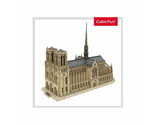 Cubic Fun - Puzzle 3D Notre Dame (Nivel Complex 293 Piese)