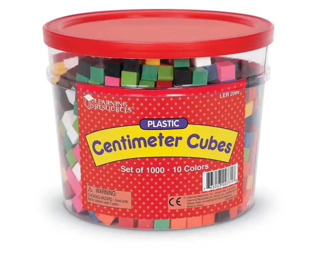 Cuburi multicolore (1cm)
