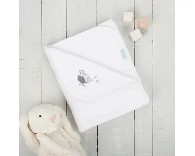 Cuddleco. - Paturica pufoasa din fleece 90x70 cm Comfi Love Owl