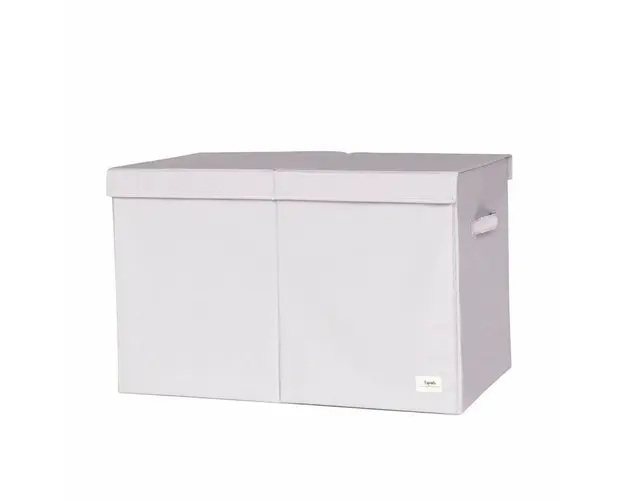 Cufar pliabil pentru camera copiilor, material reciclat Gri, 3 Sprouts