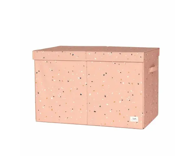 Cufar pliabil pentru camera copiilor, material reciclat Terrazzo Clay, 3 Sprouts