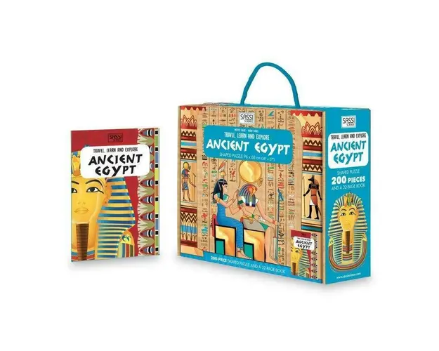 Cunoaste si exploreaza - Puzzle Egiptul Antic (200 piese)