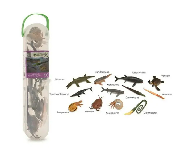 Collecta - Cutie cu 12 minifigurine Animale marine preistorice