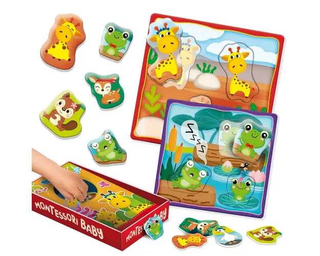 Cutiuta Montessori - Animalutele mele