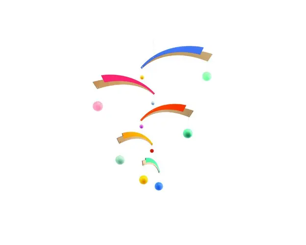 Djeco - Decoratie mobila lemn, Artificii