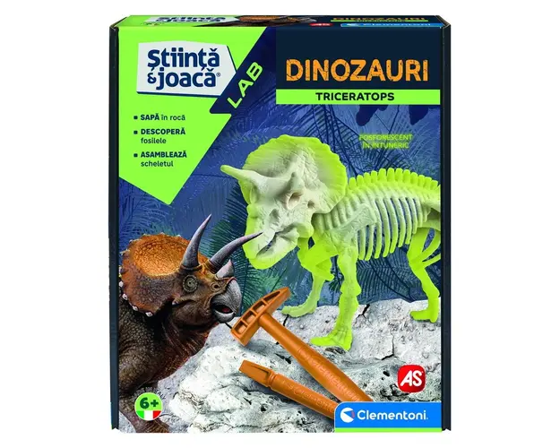 As - DESCOPERA DINOZAURUL TRICERATOPS