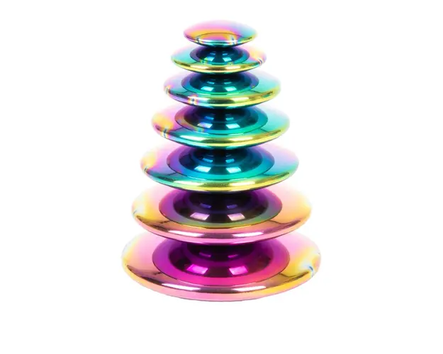 Discuri senzoriale reflective cu explozie de culori