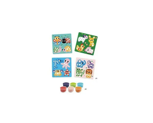 Djeco - Atelier de modelat plastilina, Buline