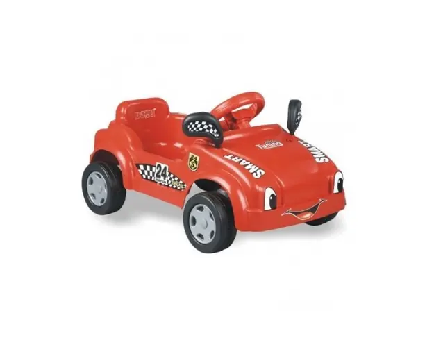 Masina Smart cu pedale rosie