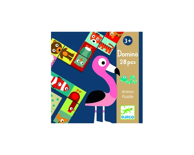 Djeco - Domino animo puzzle