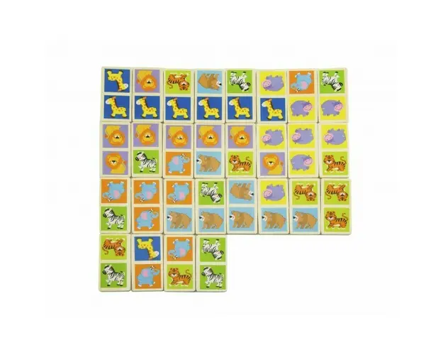 Viga - Domino Cu imagini - Animale salbatice