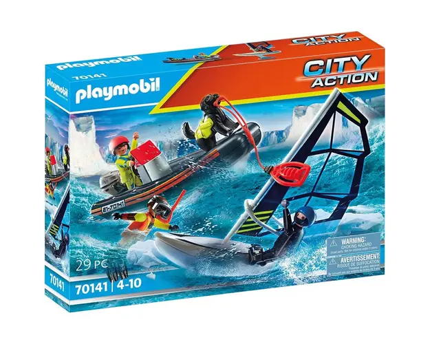 Playmobil - Echipa De Salvare Cu Caine