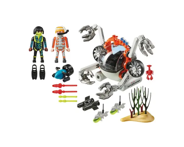 Playmobil - Echipa De Spioni Cu Submarin