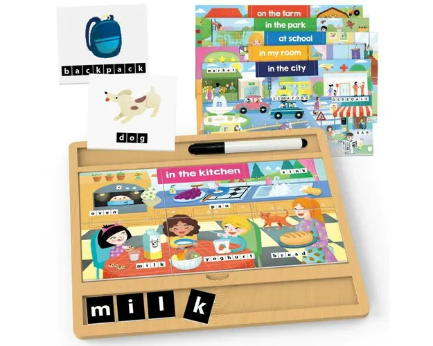 Joc educativ, Headu, Enciclopedia Montessori, 3-6 ani, Multicolor