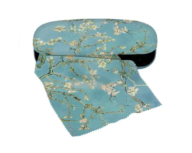 Fridolin - Etui cu textil si protectie ochelari, Van Gogh Ramuri inflorite