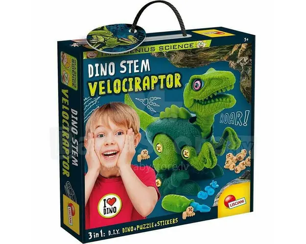 Experimentele micului geniu - Set STEM Velociraptor