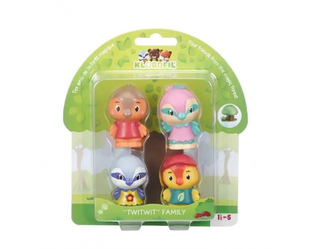 Familia de pasari Twitwit - Set figurine joc de rol
