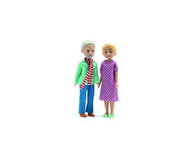 Djeco - Set figurine Bunici , Familie