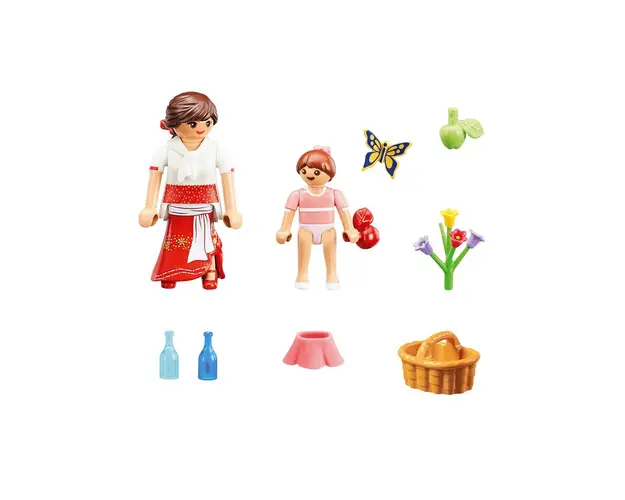 Playmobil - Fetita Lucky Si Mama Ei Milagro