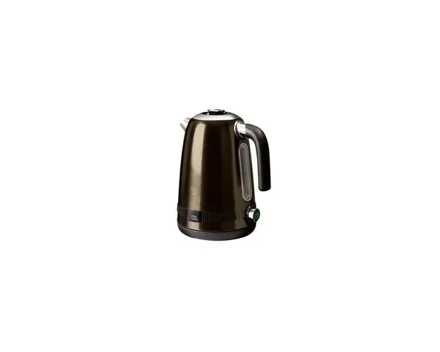 Fierbator electric, cu afisaj digital, 1.7 L, Shiny Black Edition, Berlinger Haus, BH 9330