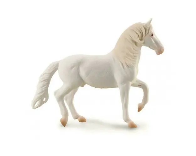 Collecta - Figurina cal alb Camarillo pictata manual XL